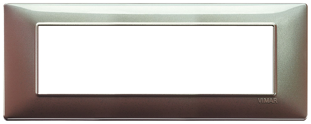 Placca 7M marrone micalizzato