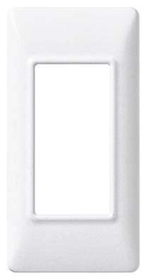 Placca 1M pannelli bianco