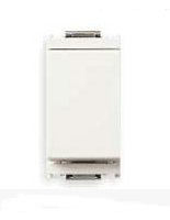 Interruttore 1P 16AX bianco