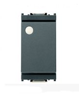 Deviatore 1P 16AX lum.te GRIGIO