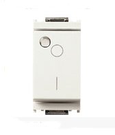 Interruttore 2P 16AX lum.so bianco