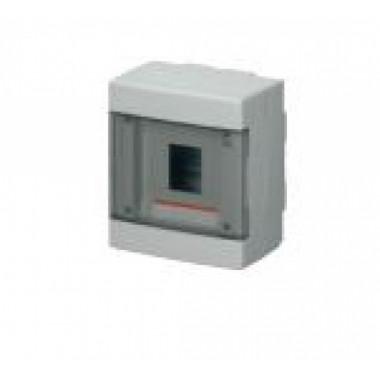 Centralino parete IP40 portella 4 moduli bianco