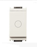 Pulsante 1P NC 16A bianco