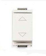 Pulsante commutatore 2P 10A BIANCO