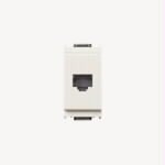 Presa connettore RJ45 bianco