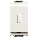 Portafusibile 1P 16A 250V BIANCO