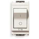 Interruttore MT 1P+N C10 120-230V BIANCO