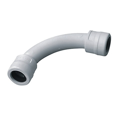 Raccordo curvo a 90° tubo a tubo Ø16 IP67