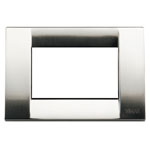 Placca classica 3M met.nichel V5 SPAZZOLATO