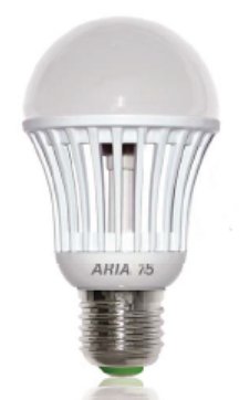 LED ARIA 75 7W E27 LUCE FREDDA 6400K 180D 230V CENTURY