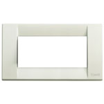 Placca classica 4M met.avorio
