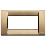 Placca classica 4M met.bronzo METALL.