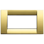 Placca classica 4M met.oro lucido