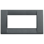 Placca classica 4M met.ardesia