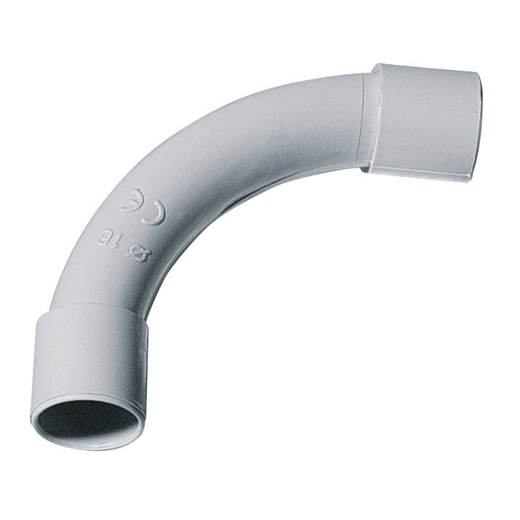 Curva 90° raggio stretto Ø40