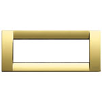 Placca classica 6M met.oro lucido