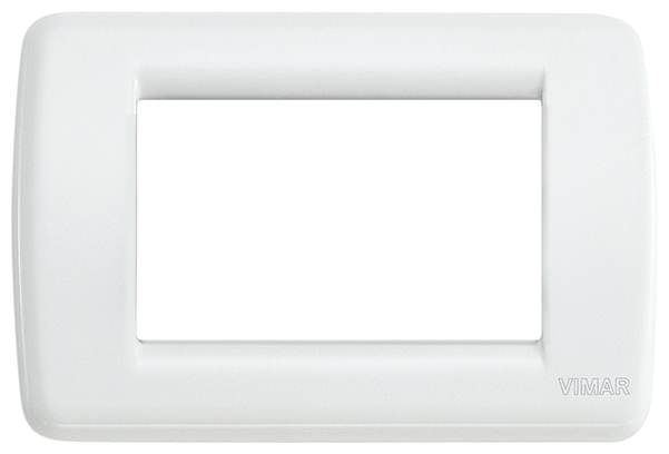 Placca rond? 3M met.bianco V5