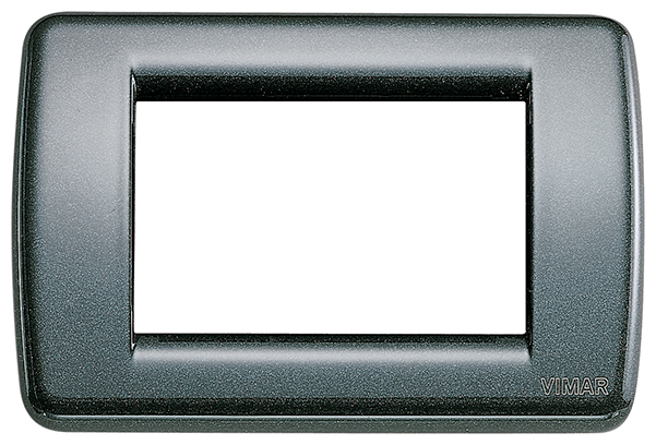 Placca rond? 3M met.antracite V5