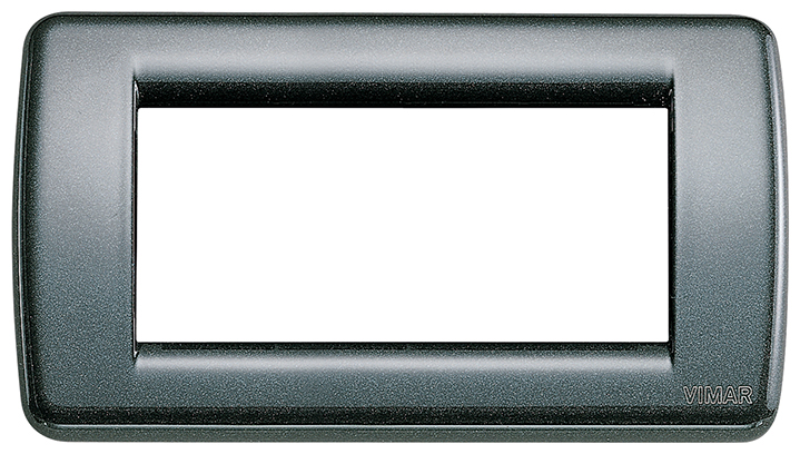 Placca rond? 4M met.antracite V5