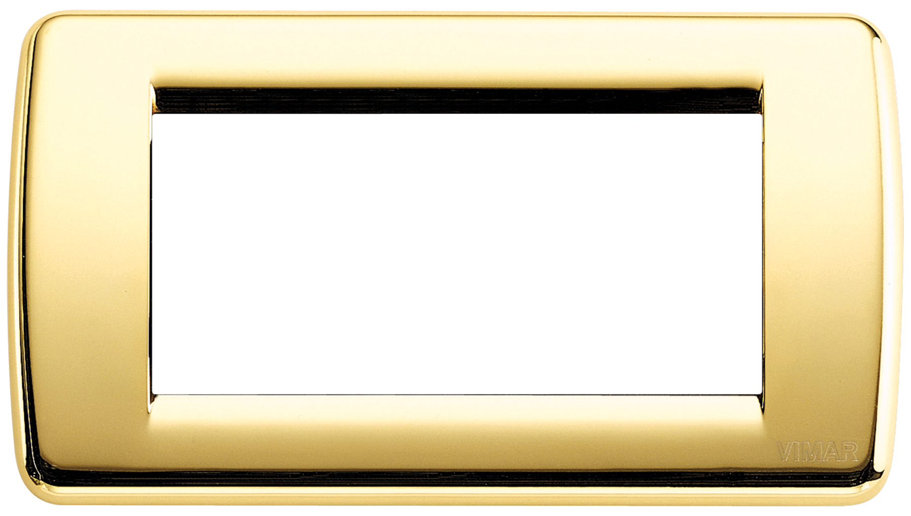 Placca rond? 4M met.oro lucido