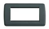Placca rond? 5M silk nero