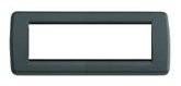 Placca rond? 6M silk nero
