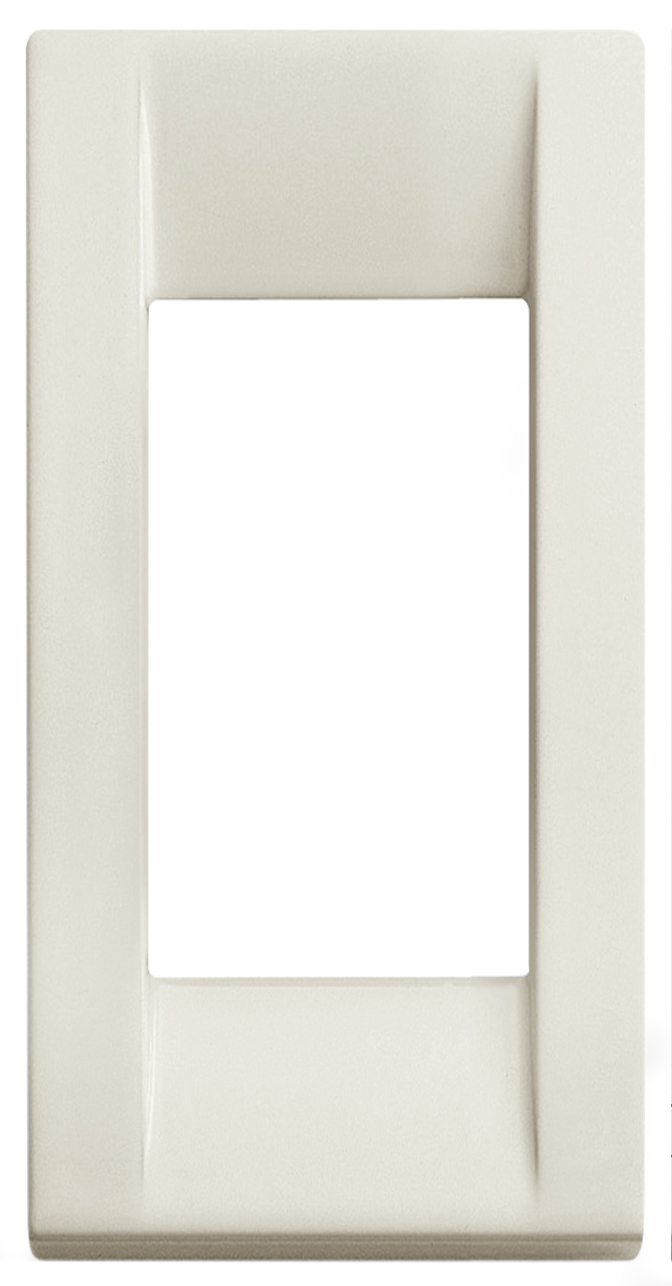 Placca classica 1M PANN.BIANCO IDEA