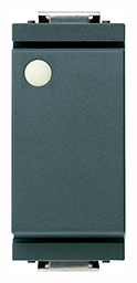 Deviatore 1P 16AX grigio V5