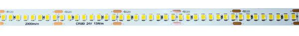STRIP 2835 240LED 24V 13W/MT 4000K 2000LM/MT IP20 5MT G5A