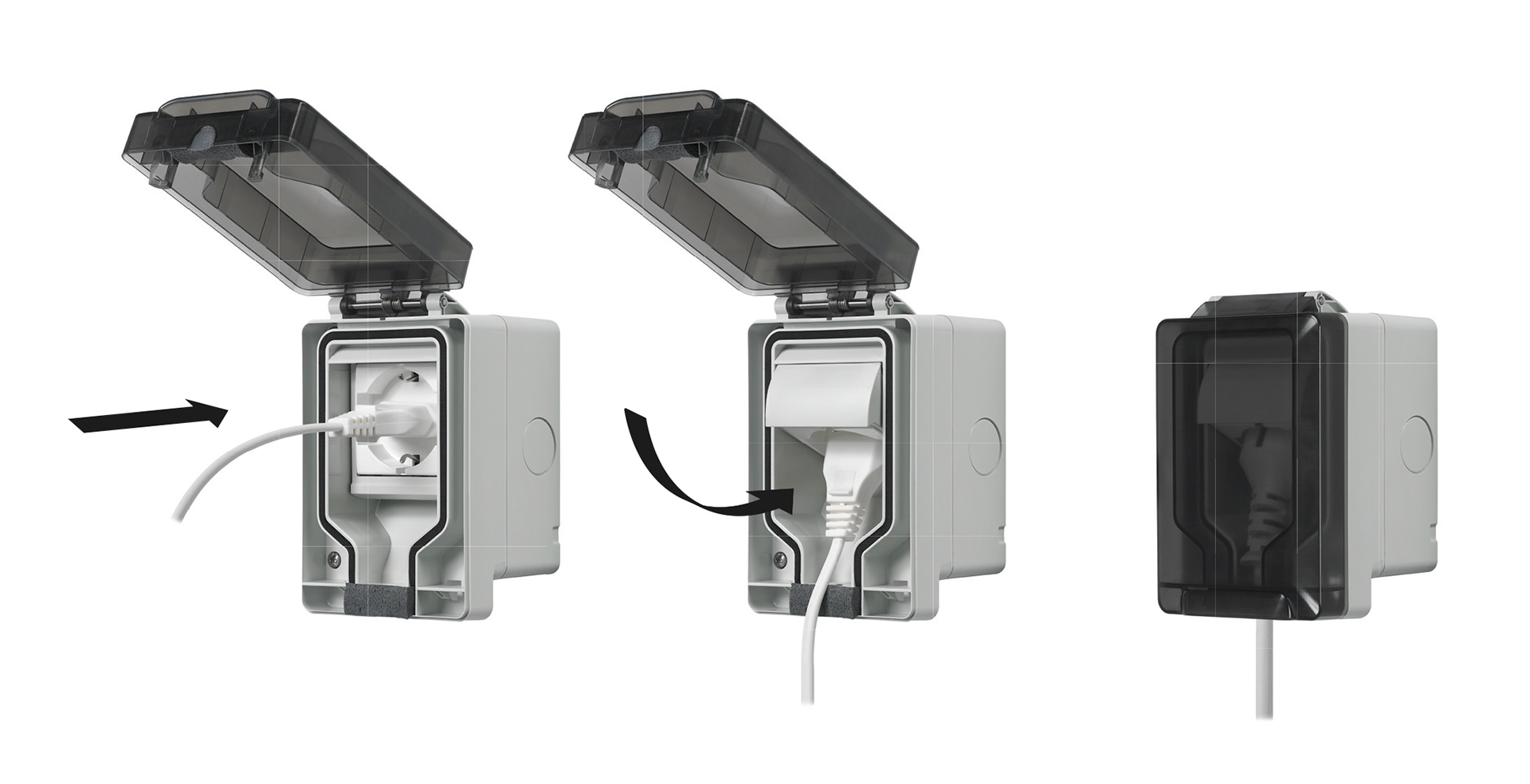 CONTENITORE IP66 A SPINA INSERITA 2M