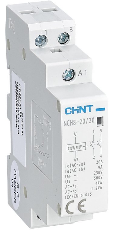 NCH8-20.20/230 - CONT. MOD. 20A 2NA 230VAC