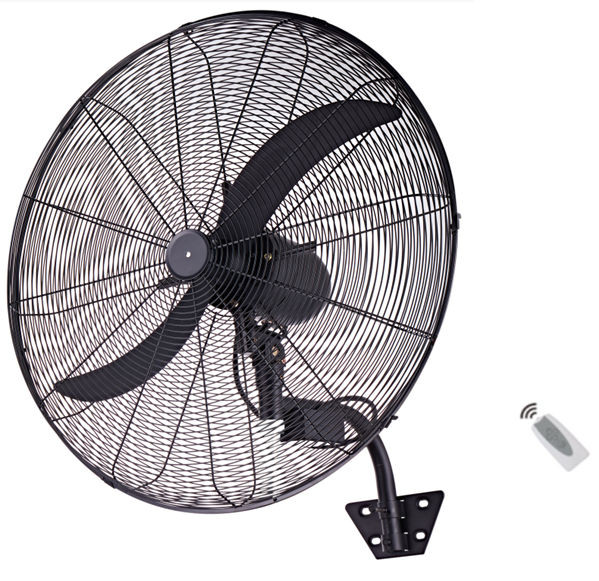 Ventilatore INDUSTRIALE da parete Ø 60cm c/telecomando