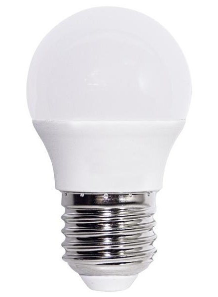 LAMP.LED SFERA E27 6W 250 ° 3000K 220V 45X82 470LM