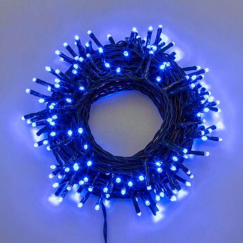 Catena lineare 180 led blu, uso esterno King