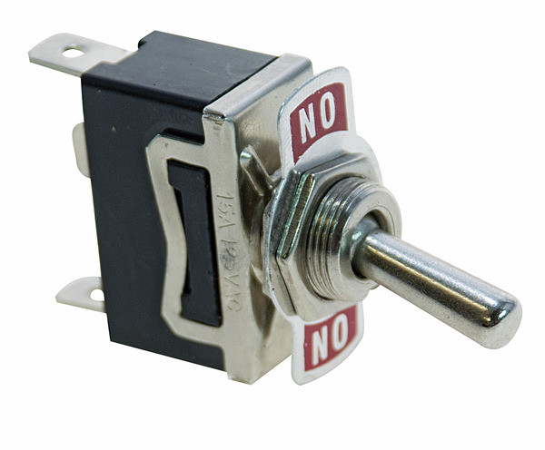 Deviatore a levetta 15A ON-ON Terminali a faston 6.3mm ottone