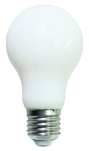 Lampada FILOLED goccia 8,5W opale bianco latte E27 6500°K