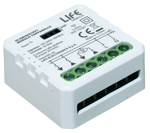 Modulo Tapparelle, SmartLIFE V1, Wireless