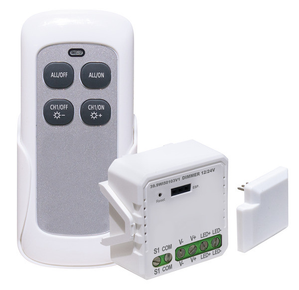 KIT Controller Dimmer 1CH 8A 12V-24V / 96W-192W