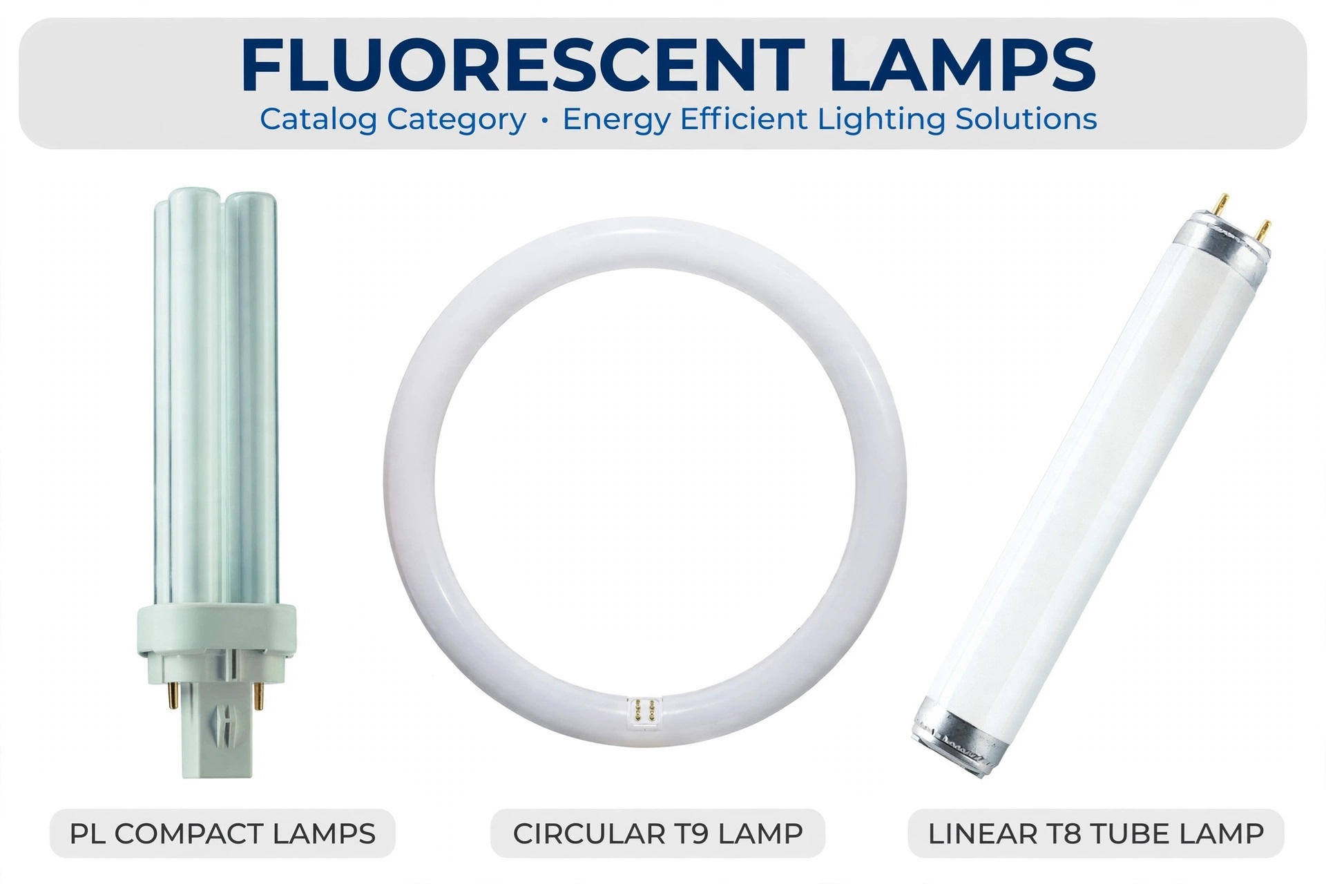 Tubi e Lampade compatte FLUORESCENTI