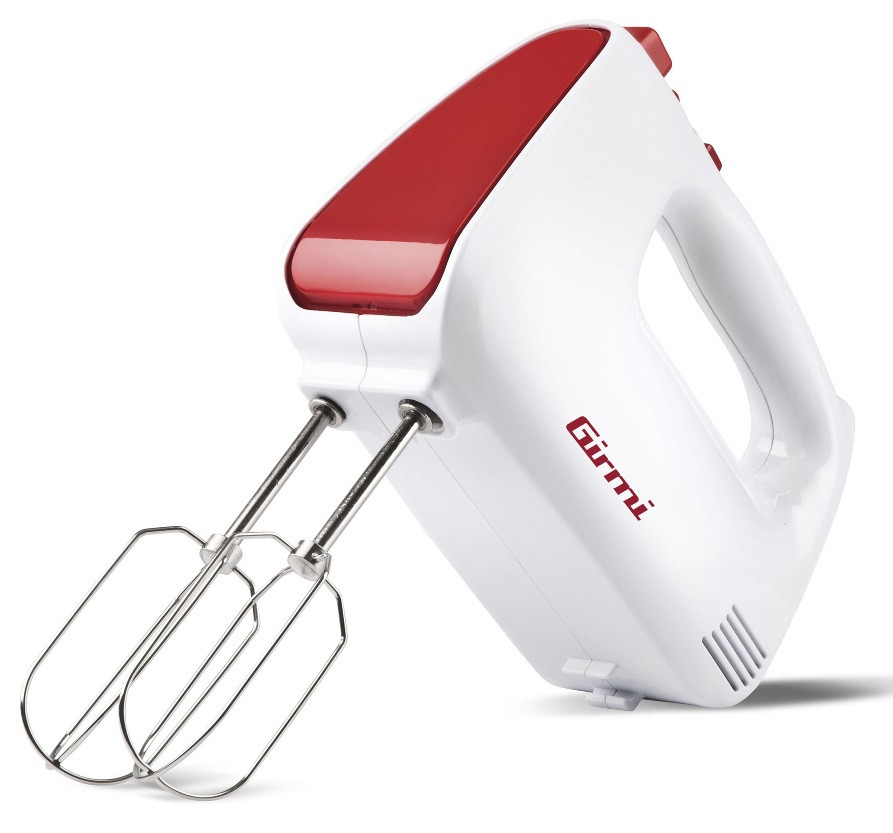 Sbattitore 400W 5 velocità+ funzione TURBO e 2 coppie di fruste in acciaio INOX Girmi