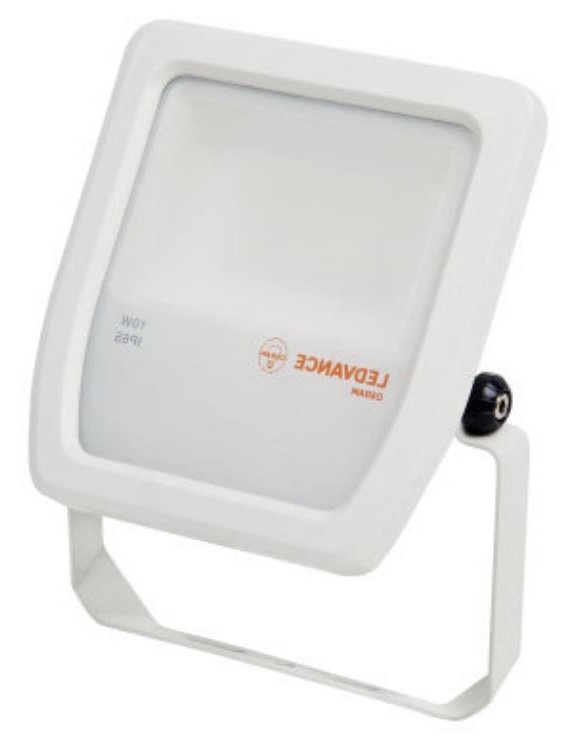 FLOODLIGHT LED 10W/3000K WT IP 65 LEDVO