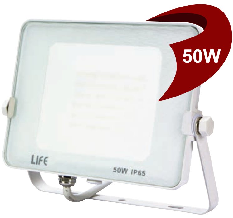 PROIETTORE SLIM BIANCO IP65, LED SMD Serie