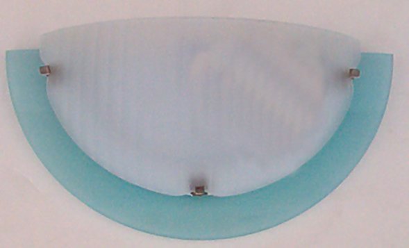 APPLIQUE @320 DISCO AZZURRO VE TRO A COSTE 1XE27