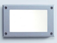 FARO INCASSO ARGENTO H.10XL.16 CM G9 25W INC.***