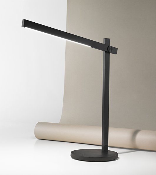 Lampada da tavolo LED 3000°/4500°/6500°K TRI-color selezionabile NERA 5W 300Lm