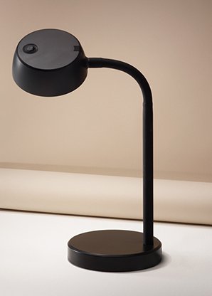 Lampada da tavolo LED con base NERA LED 5,5W 500LM 3000°K