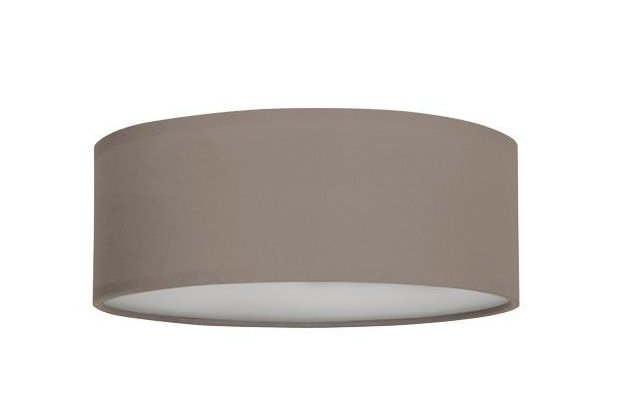 PLAF.LED MET/TESS/PLAST. ?30CM MARRONE 2XE14 MAX 40W IP20**