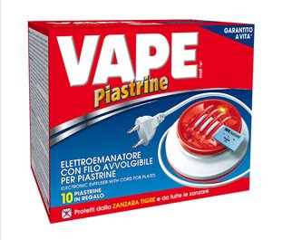VAPE EMANATORE FILO + 10 PIAST RINE