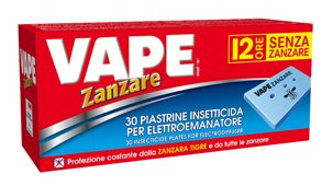 30 PIASTRINE INSETTIC.X ZANZAR (2019649)
