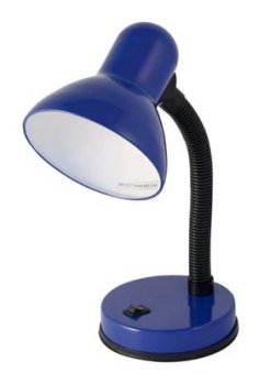 Lampada da tavolo CHARLESTON E27 BLU